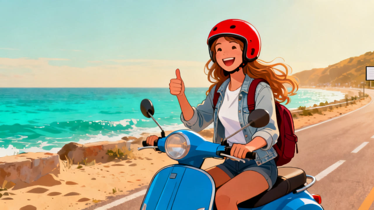 Learning to Ride a Motorbike in Vietnam