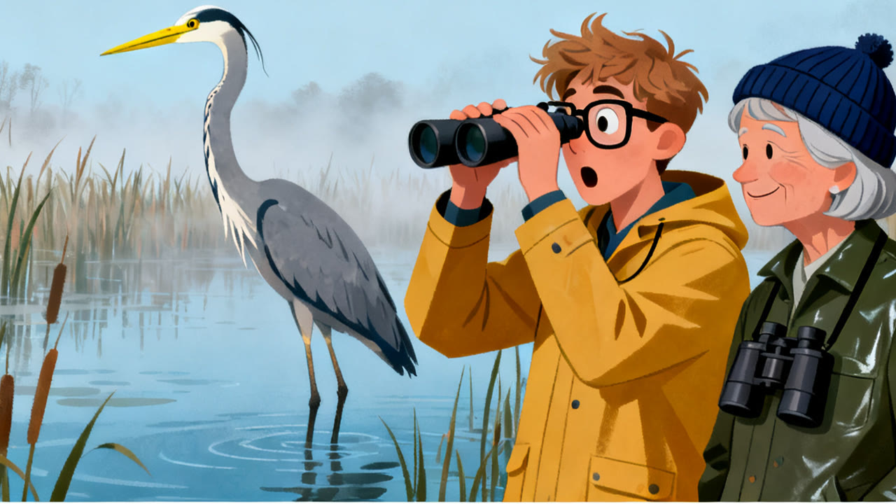 Birdwatching at the Wetlands: A Morning in the Hide