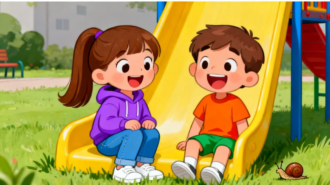 At the Playground: Up and Down