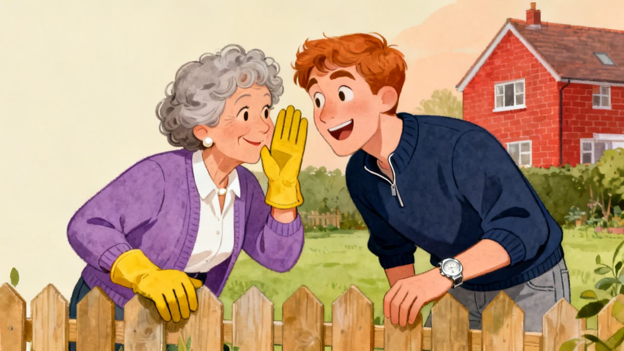 Gossip Over the Garden Fence: The New Neighbours at Number Twelve