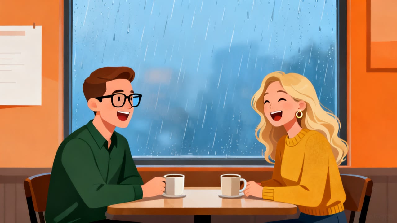 Practice Shadowing: A First Date at a Coffee Shop – Improve English ...