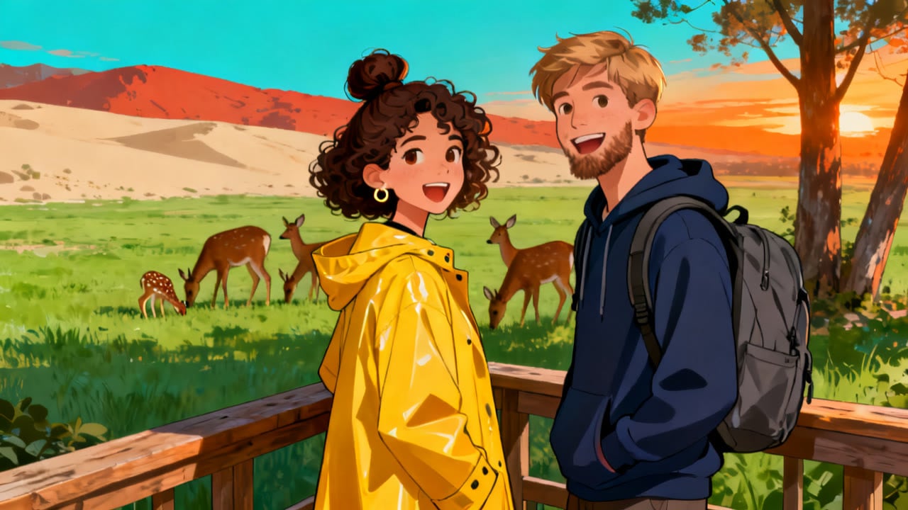 A Day at a Wildlife Park: Where the Deer Roam