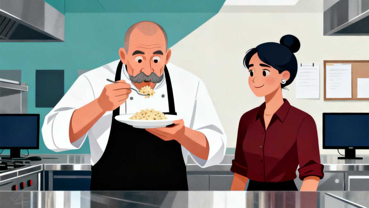 Job Interview: Sous Chef at a Busy Restaurant