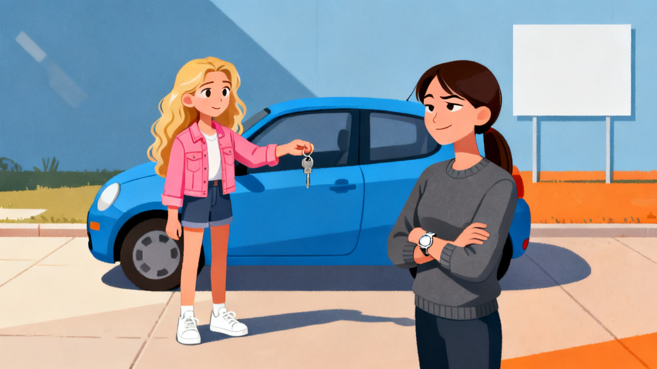 I Scratched Your Car: Breaking Bad News to My Sister