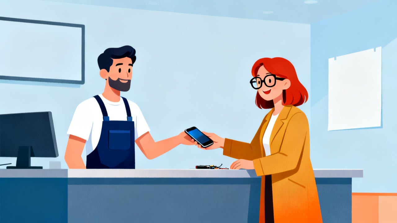 Getting a Broken Phone Repaired