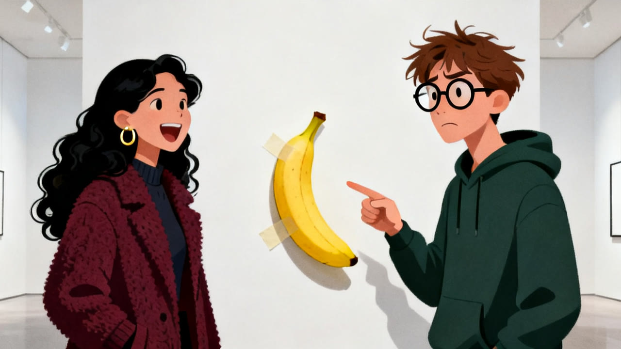 Is This Really Art? The Banana on the Wall