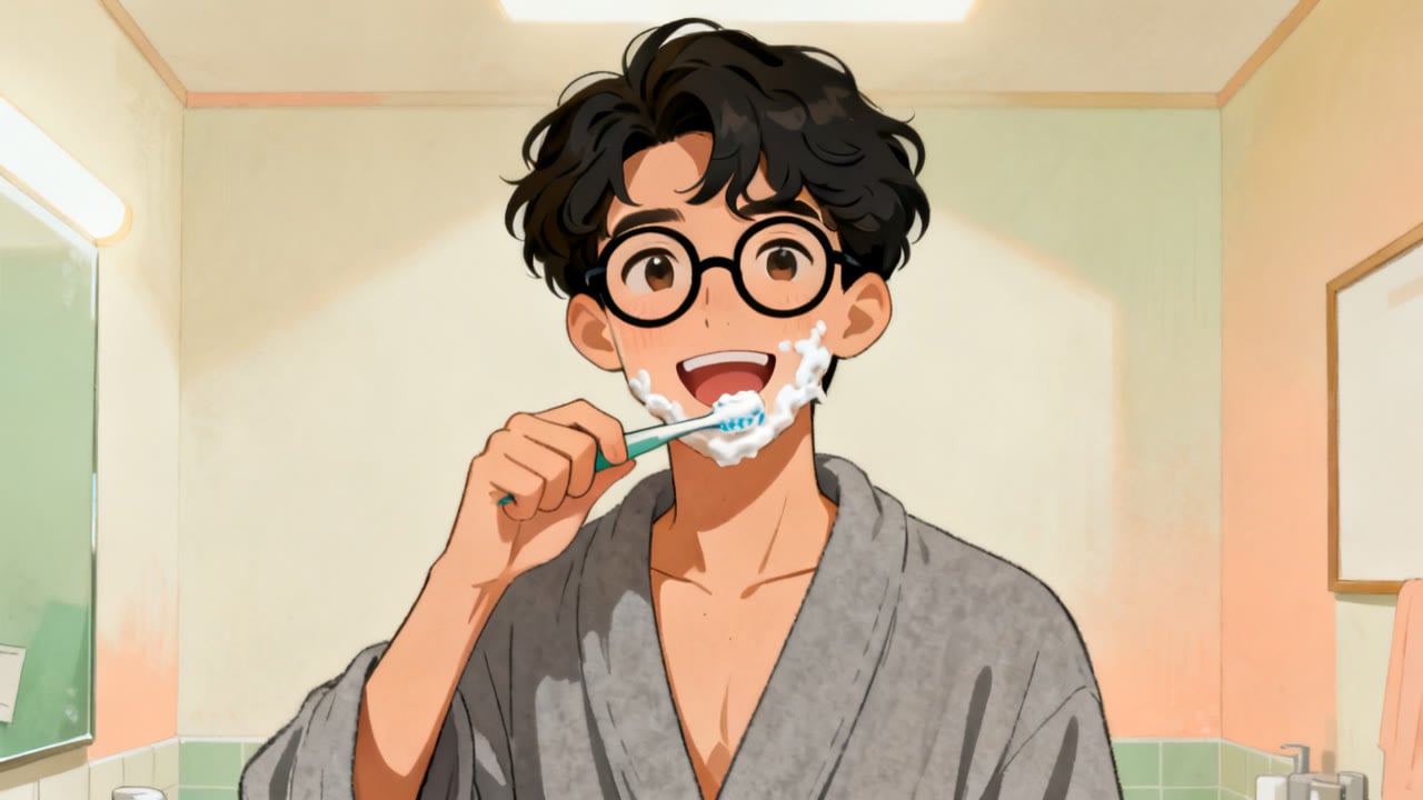 A Day in My Life 2: Brushing My Teeth and Taking a Shower