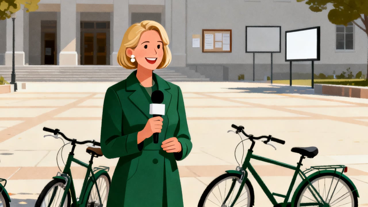 CET-4 Listening News Reports: Free Bikes for Students and Libraries as Cool Rooms