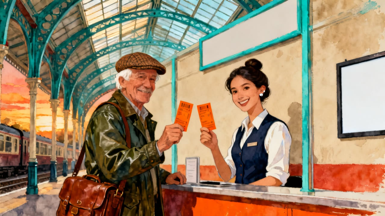 Buying a Train Ticket to Bath