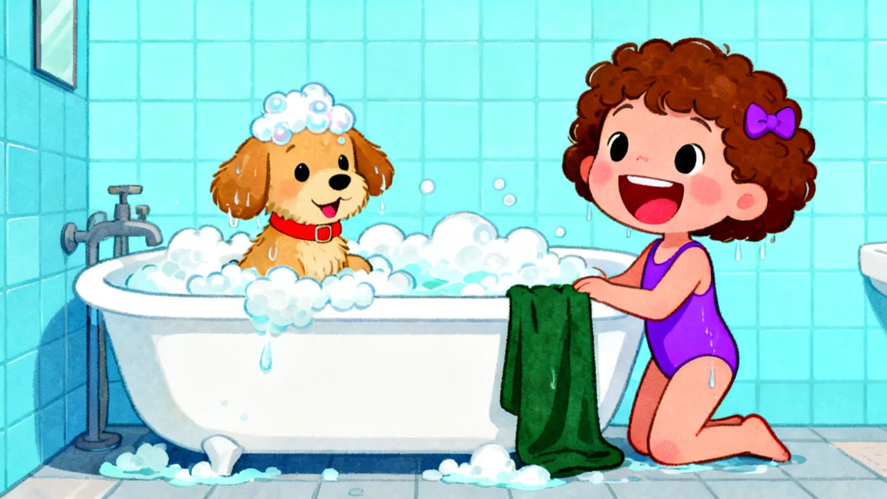 Bath Time: Wet and Dry