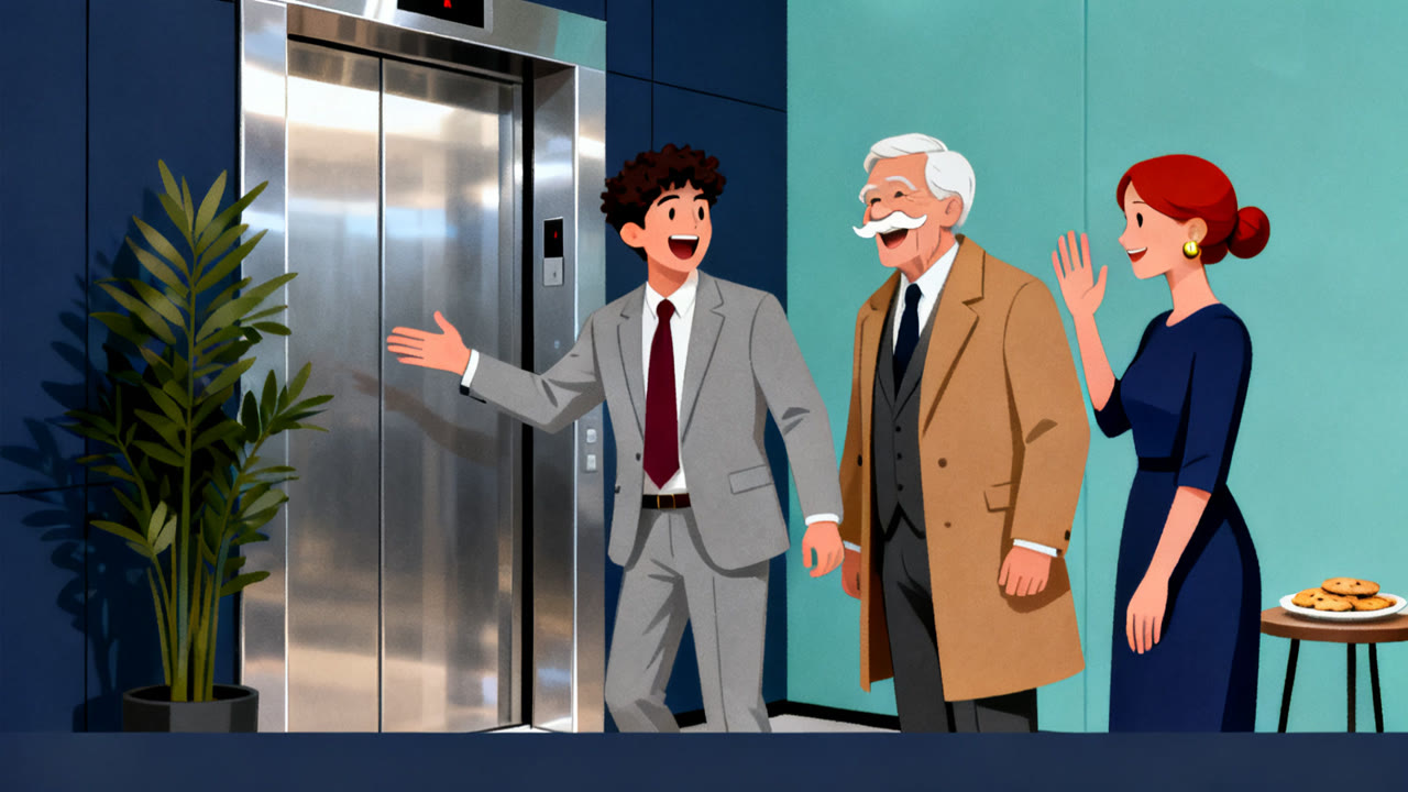 The Client Is Early: Welcoming a Visitor at Reception