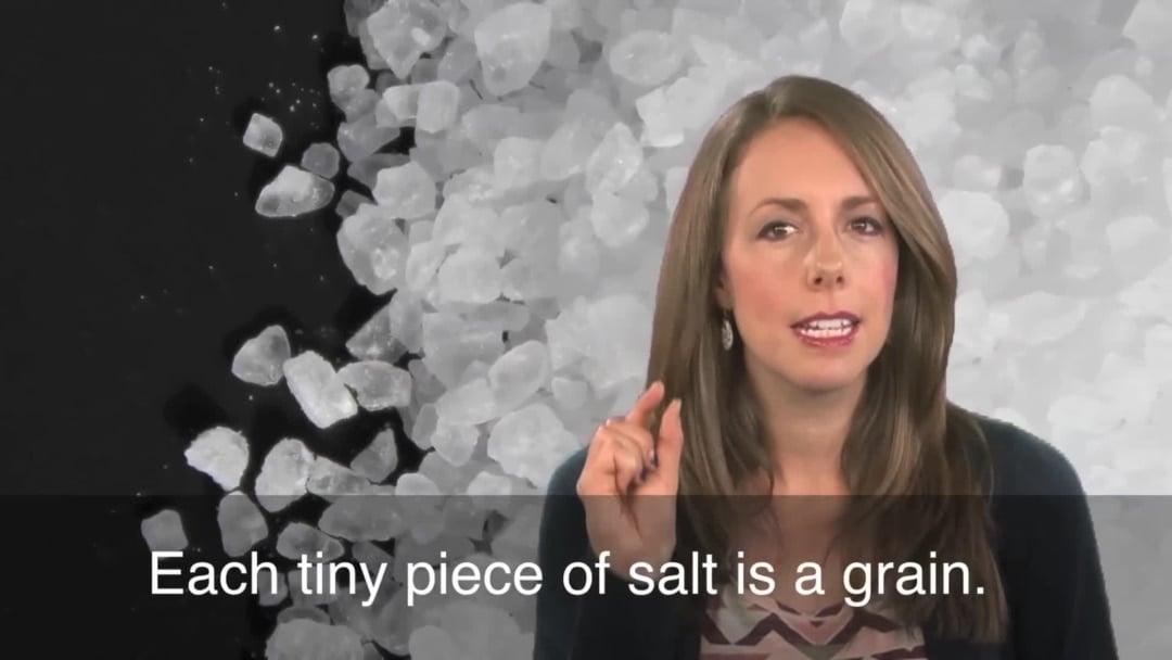 English in a Minute: Take With a Grain of Salt