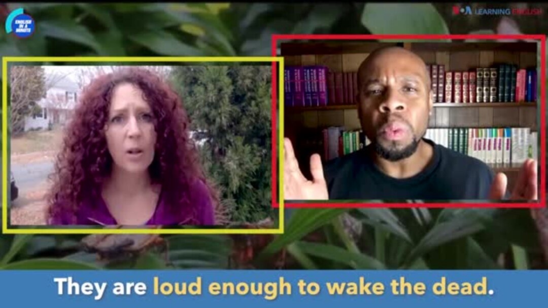 English in a Minute: Loud Enough to Wake the Dead