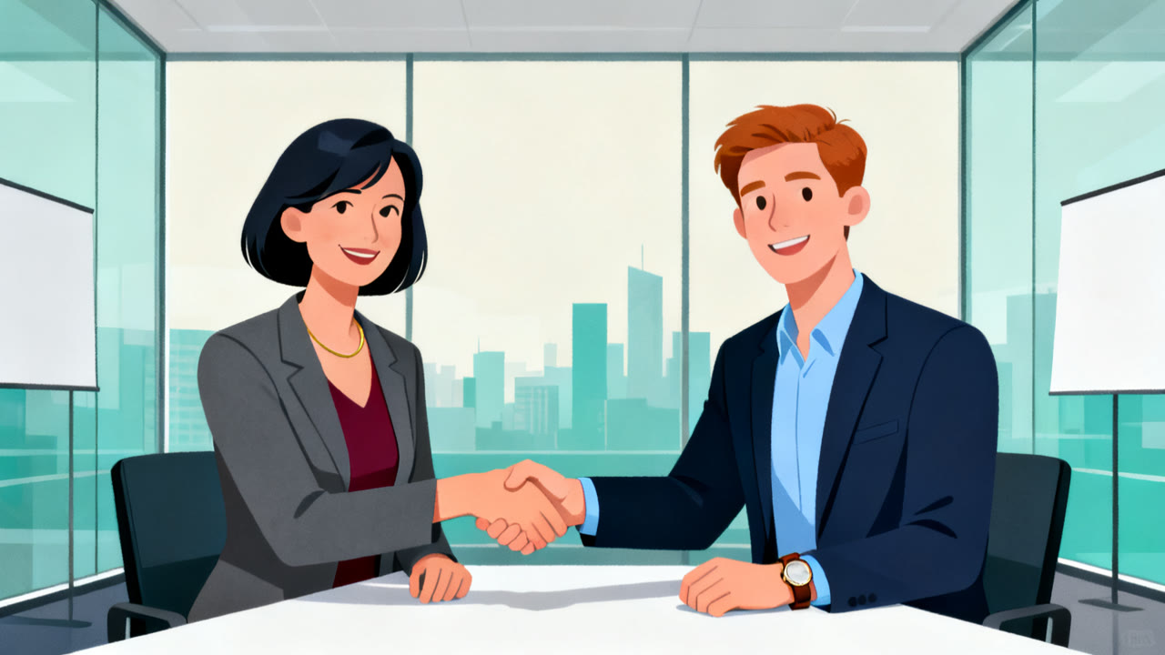 Job Interview at a Marketing Agency