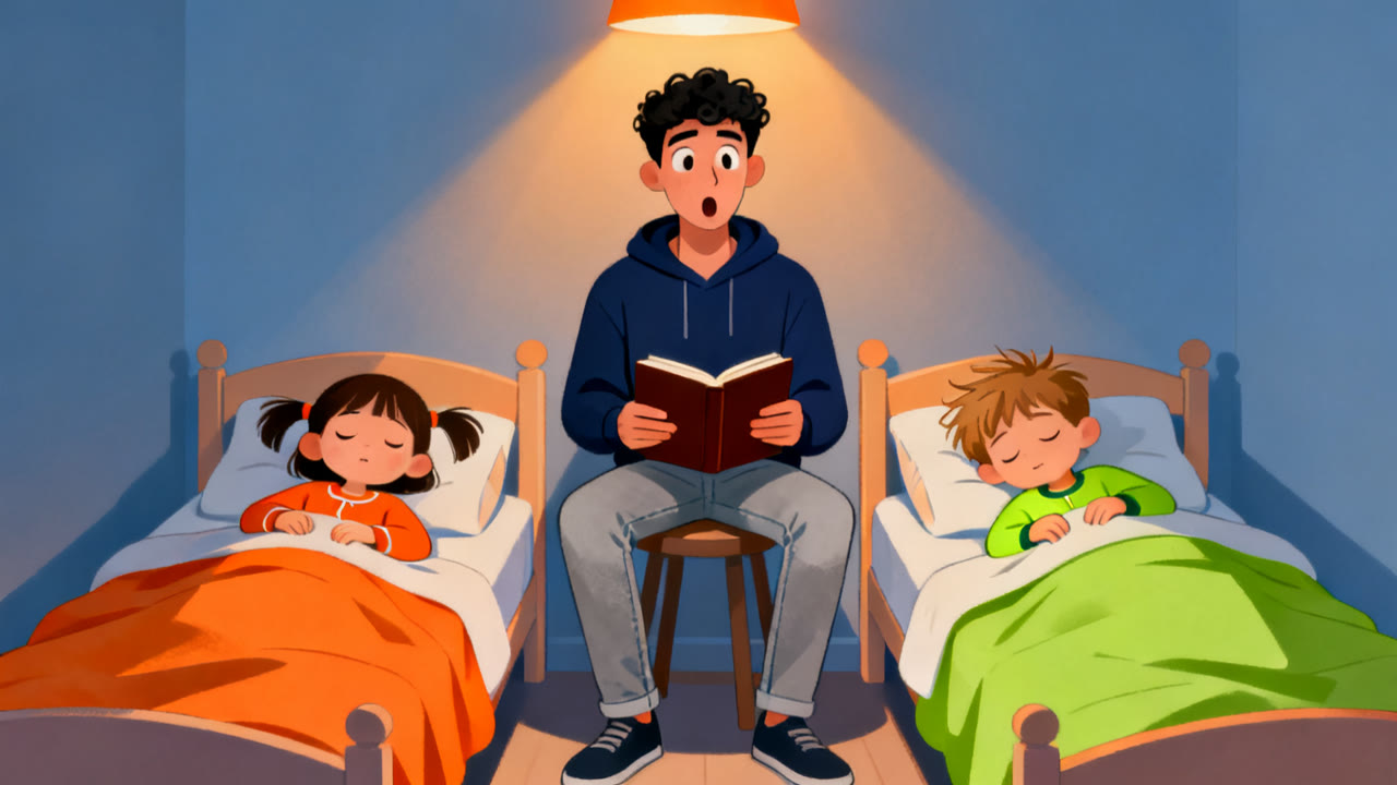 Babysitting the Neighbours' Kids: Bedtime Battles