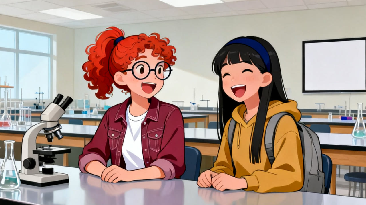 First Day at a New School: Where's the Science Room?