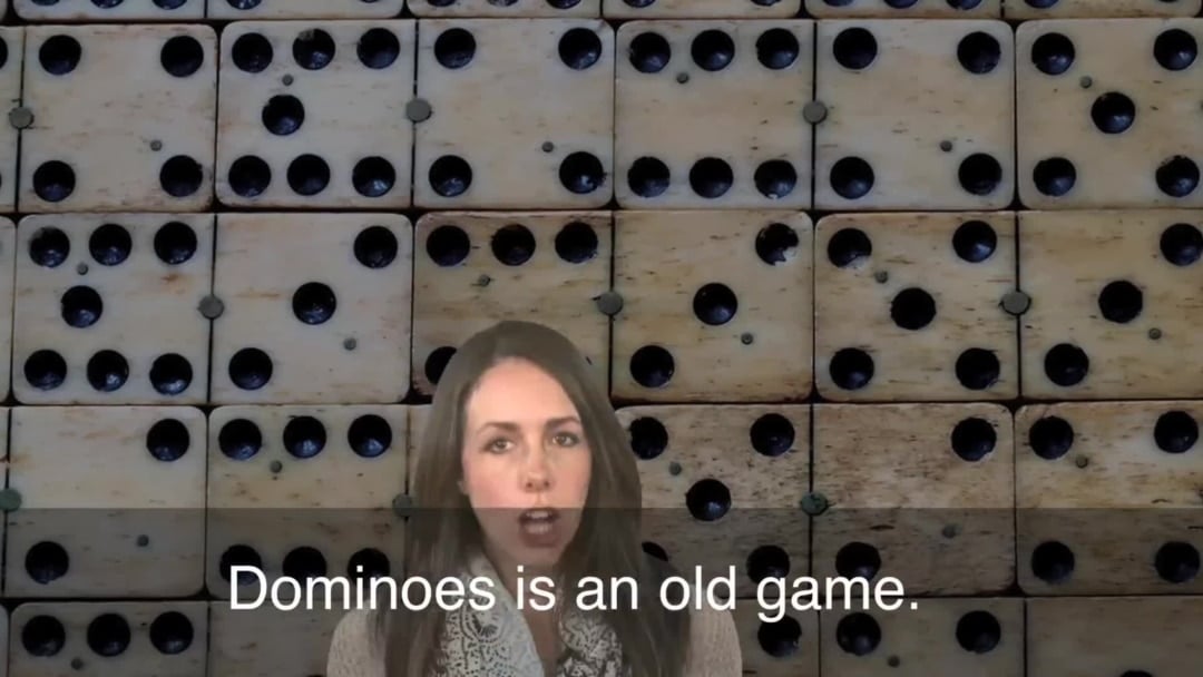 English in a Minute: Domino Effect