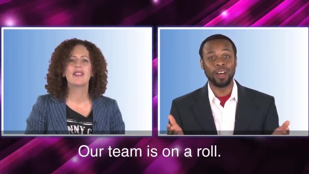 English in a Minute: On a Roll