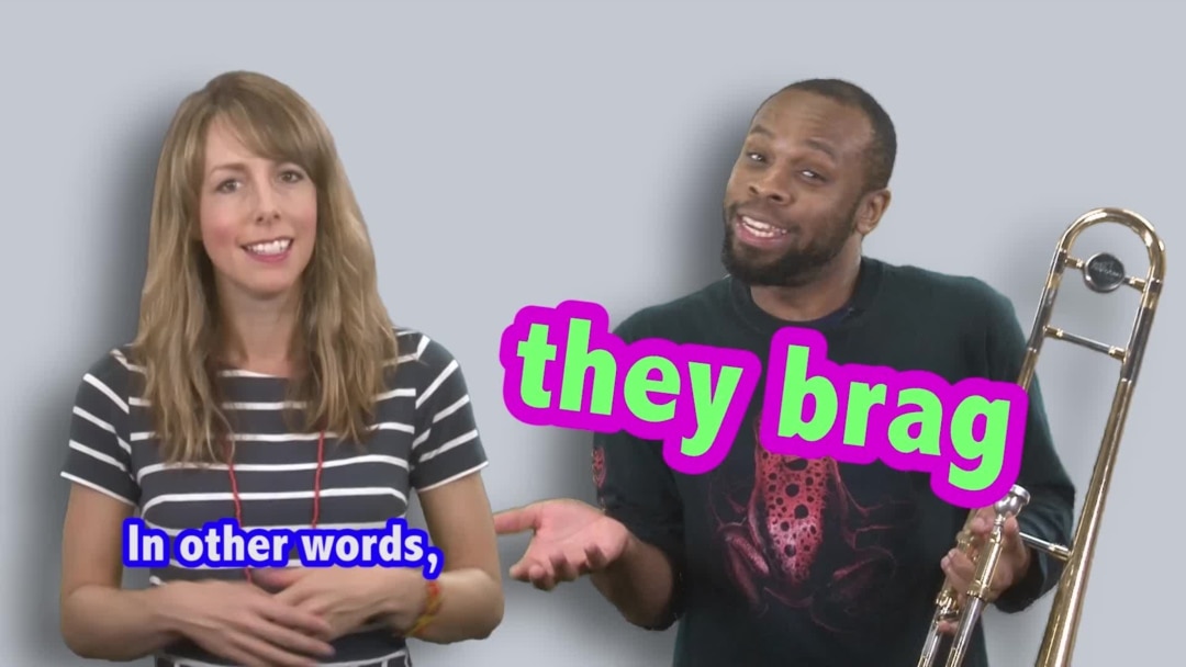 English in a Minute: Blow Your Own Horn