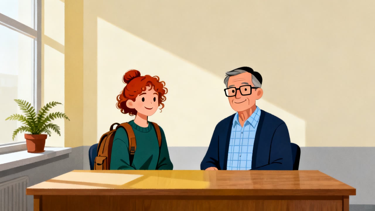 TOEFL Campus Conversation: Changing My Major at the Advisor's Office