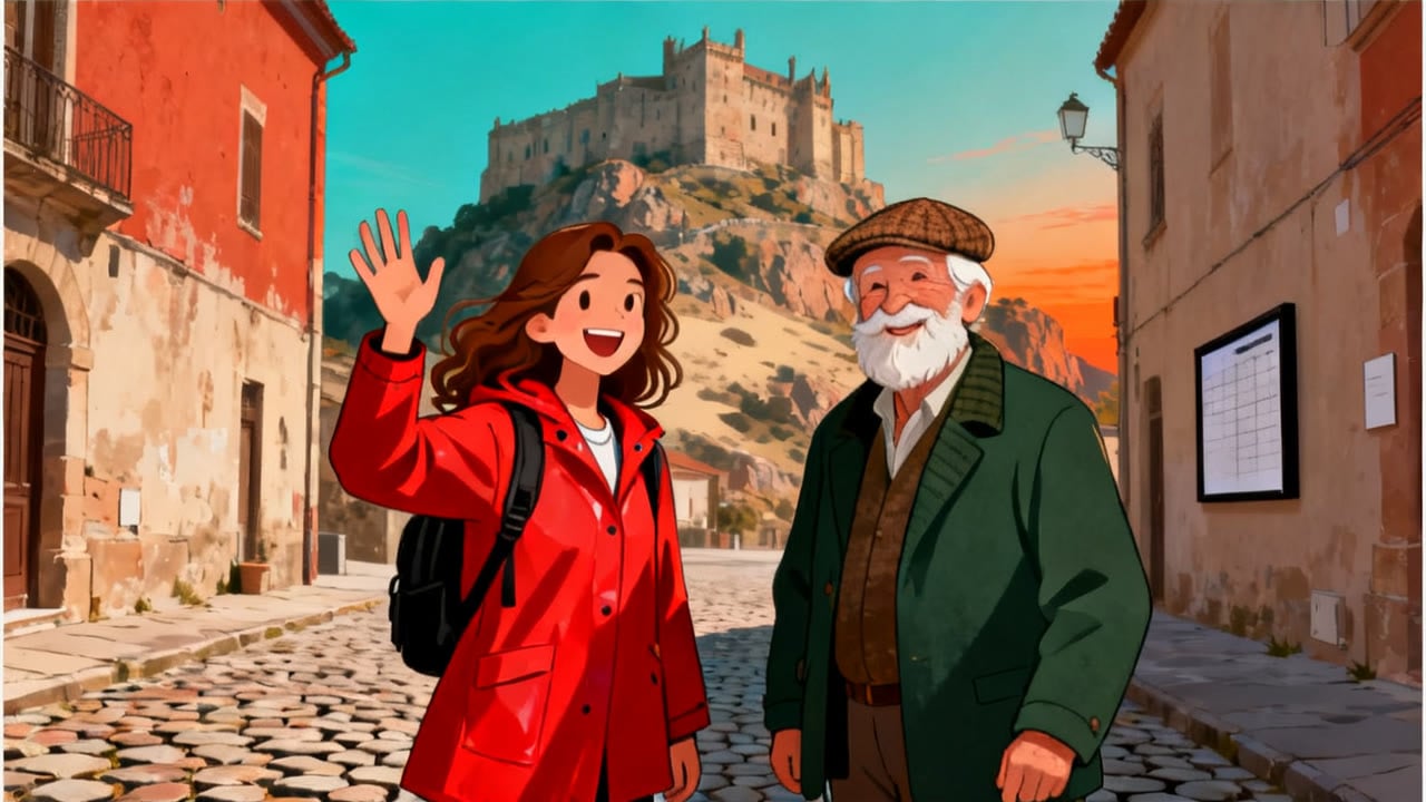 Lost in Edinburgh: Asking for Directions to the Castle