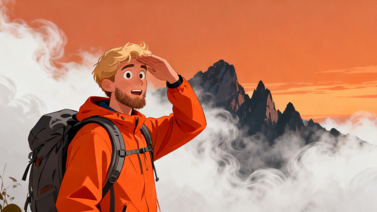 Lost in the Fog on the Mountain