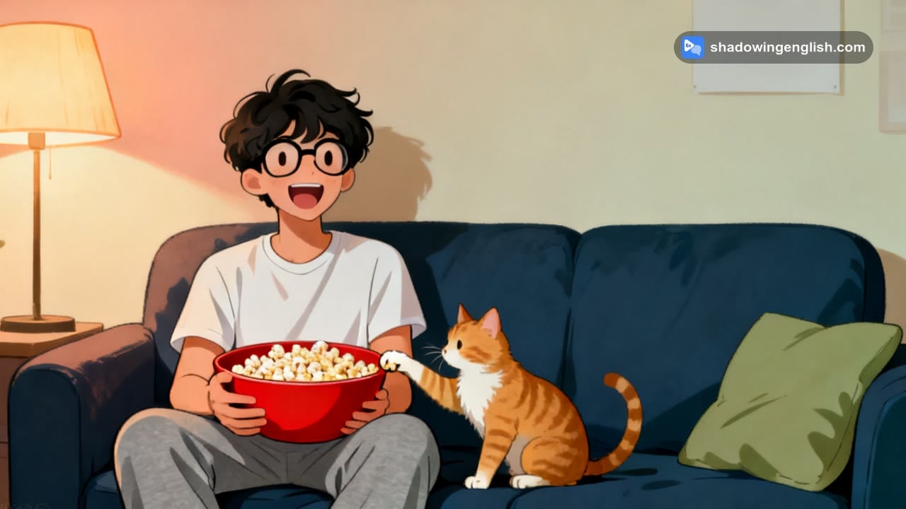 Watching TV