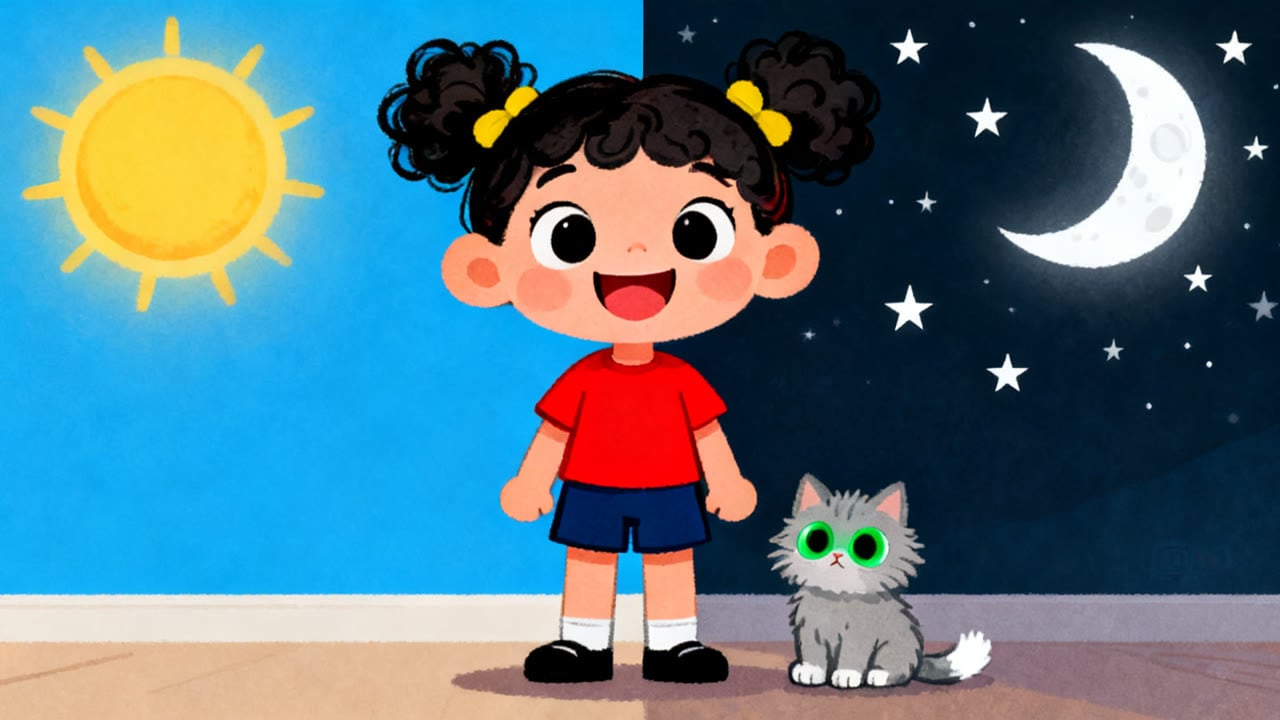 Day and Night: The Sun and the Moon