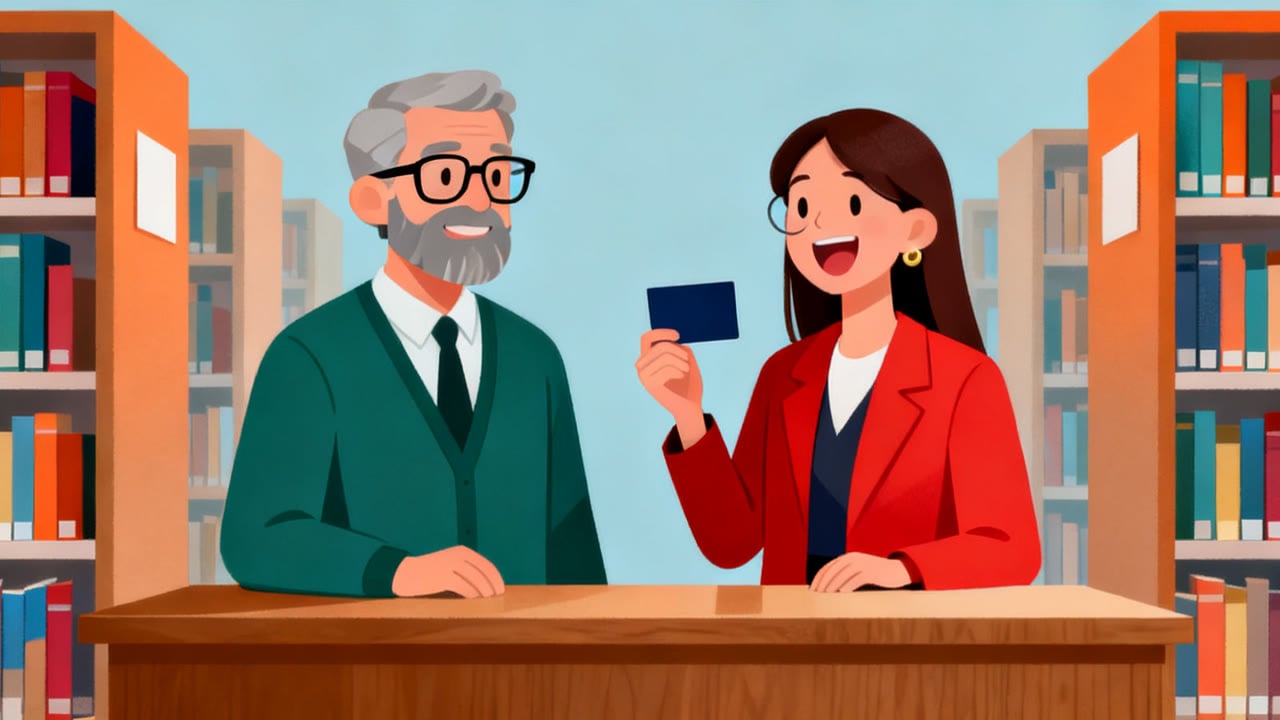 Getting a Library Card: Address and Postcode