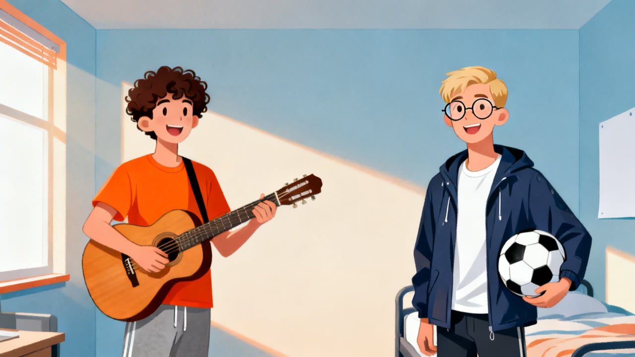 Moving into the Dorm: Meeting My New Roommate