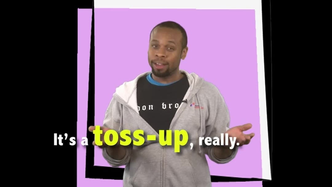 English in a Minute: Toss-Up