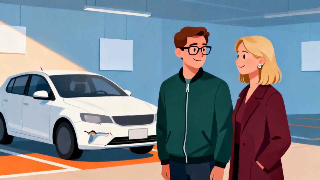 A Minor Car Accident: Swapping Insurance Details
