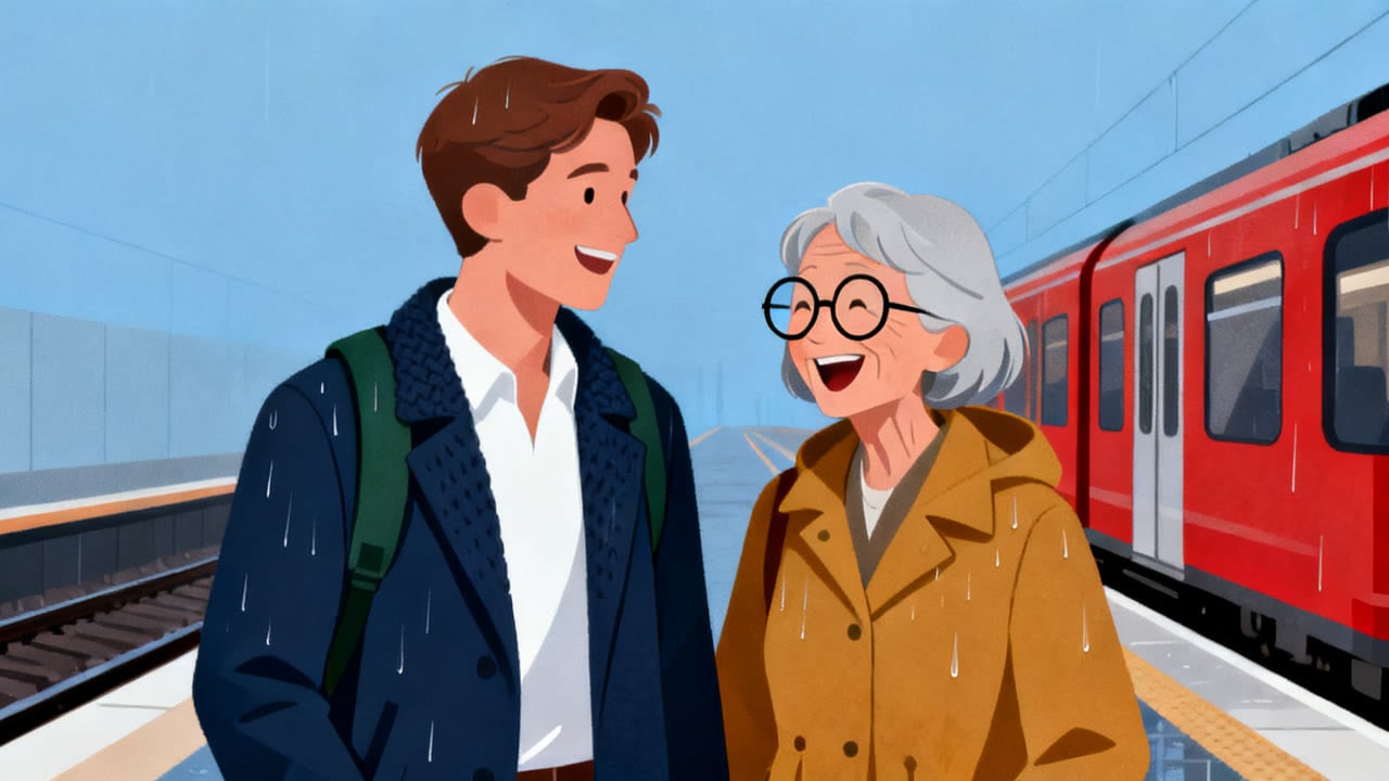 My Daily Commute: Bus, Train and a Ten-Minute Walk