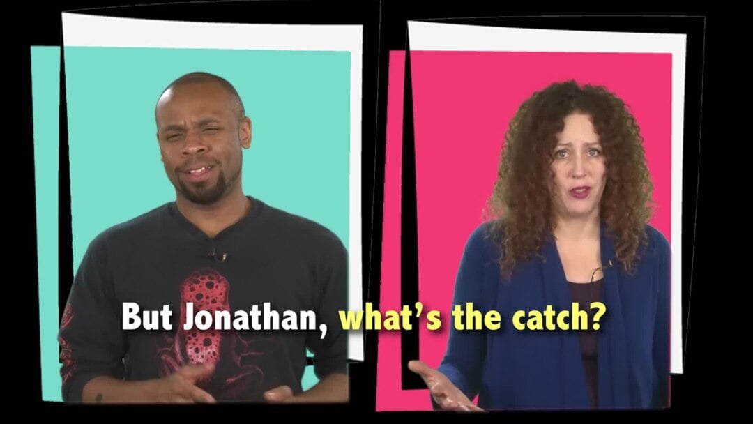 English in a Minute: What's the Catch