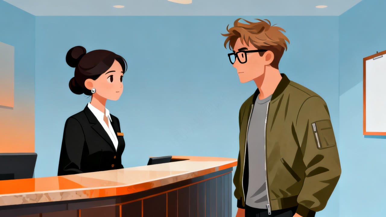 Overbooked Hotel: Standing Your Ground at Reception
