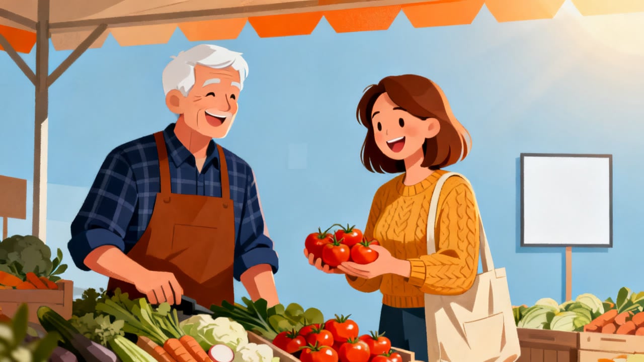 Fresh Vegetables at the Farmers' Market