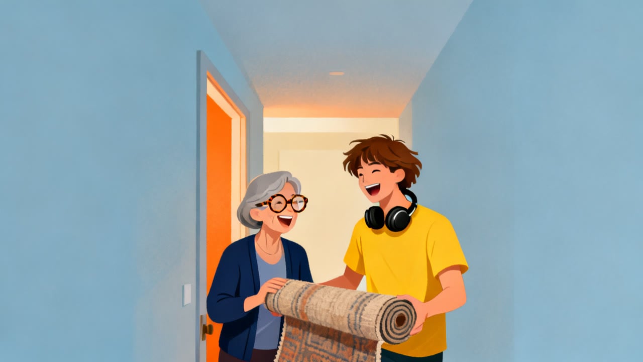Talking to a Neighbour About the Noise