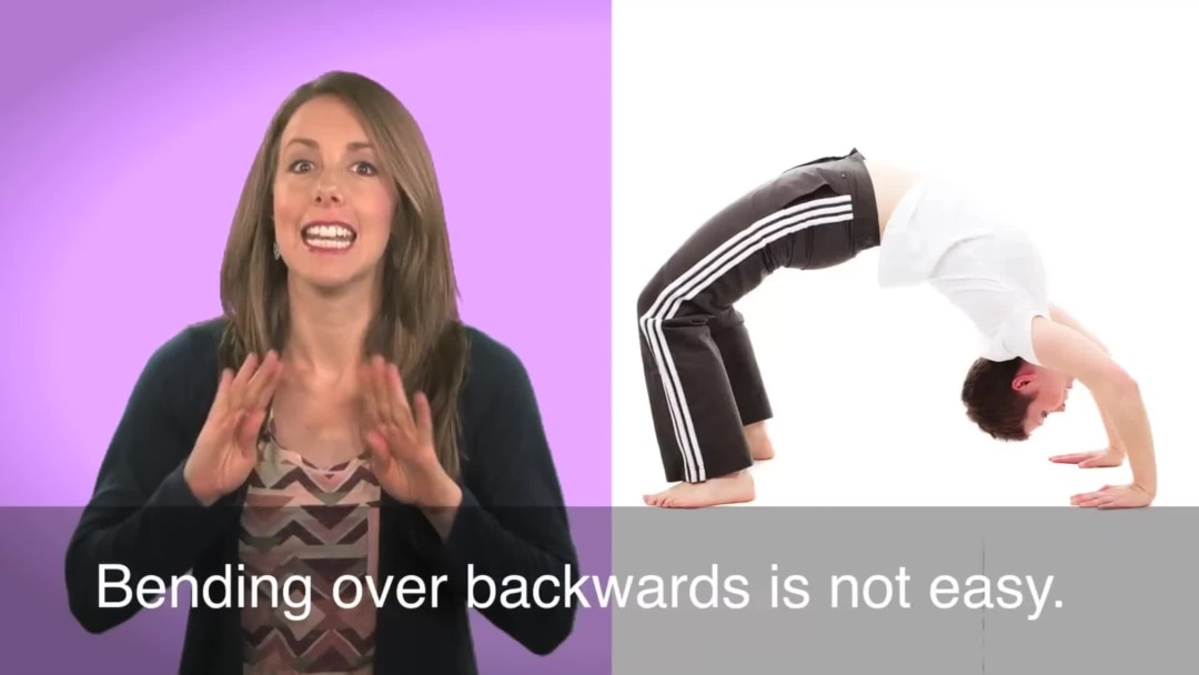 English in a Minute: Bend Over Backwards