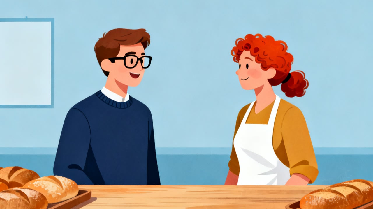 At the Bakery: Buying Bread